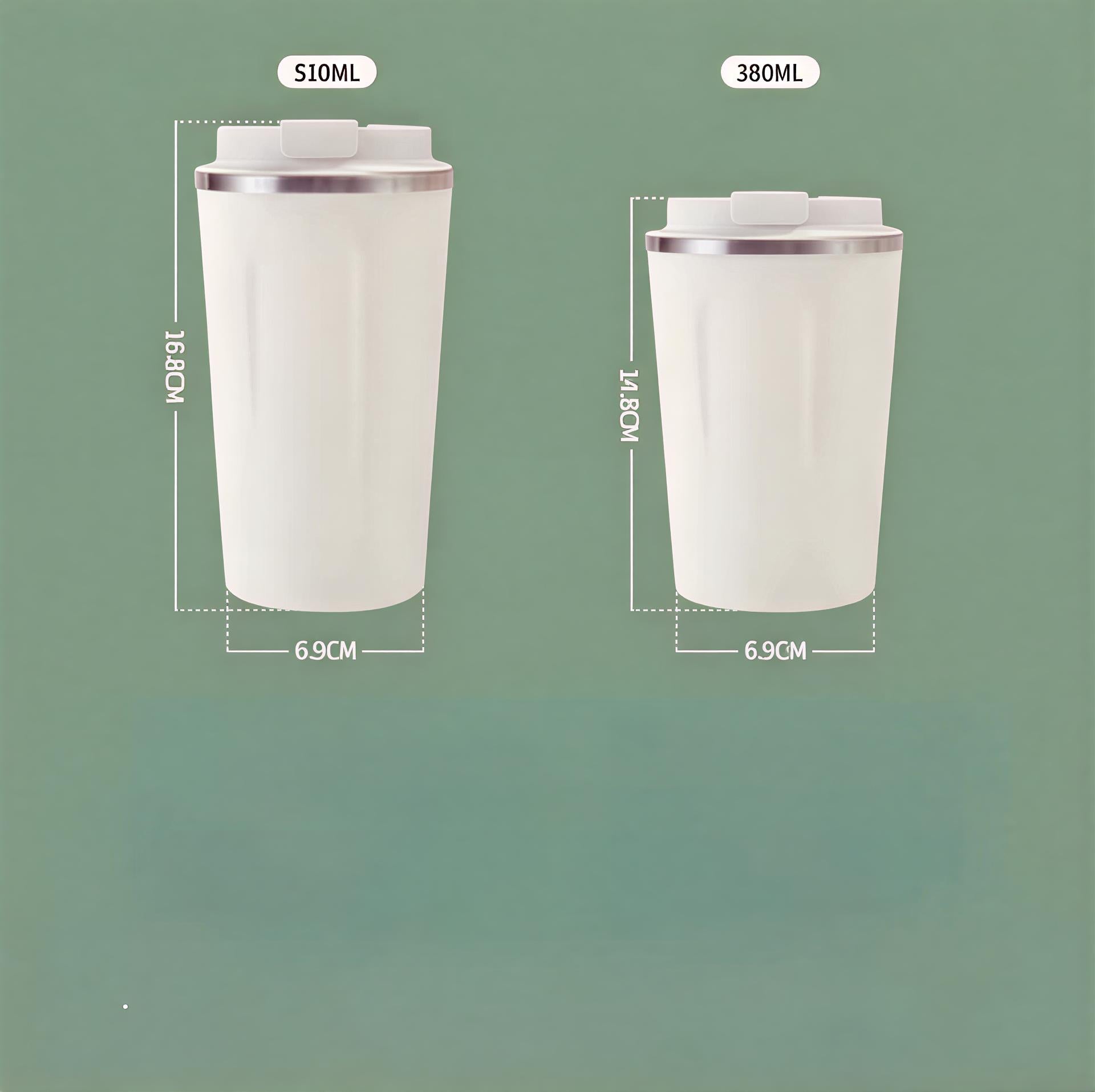 Insulated Coffee Mug | Leak-Proof Stainless Steel Thermal Tumbler