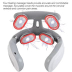 Therapeutic Smart Neck Massager with Heat Therapy