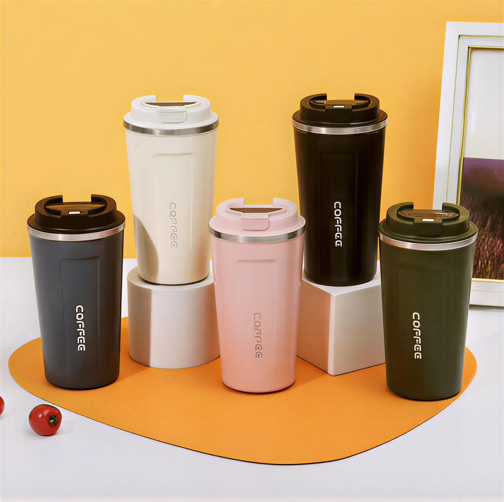 Insulated Coffee Mug | Leak-Proof Stainless Steel Thermal Tumbler