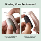 Electric Foot Callus Remover with 2 Grinding Heads
